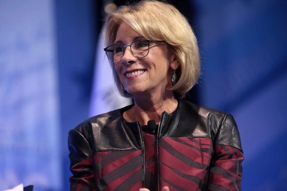 Secretary Of Education Betsy DeVos Issues Final Rule Protecting Religious Liberty On College Campuses