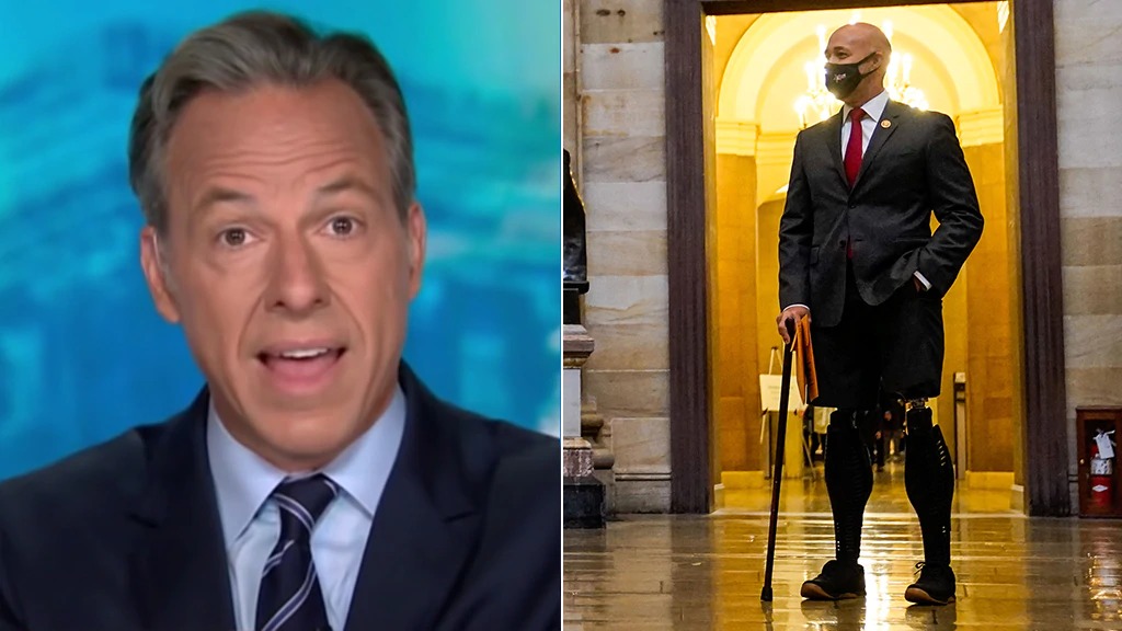 CNN’s Jake Tapper blasted for questioning disabled veteran GOP rep’s patriotism for opposing impeachment