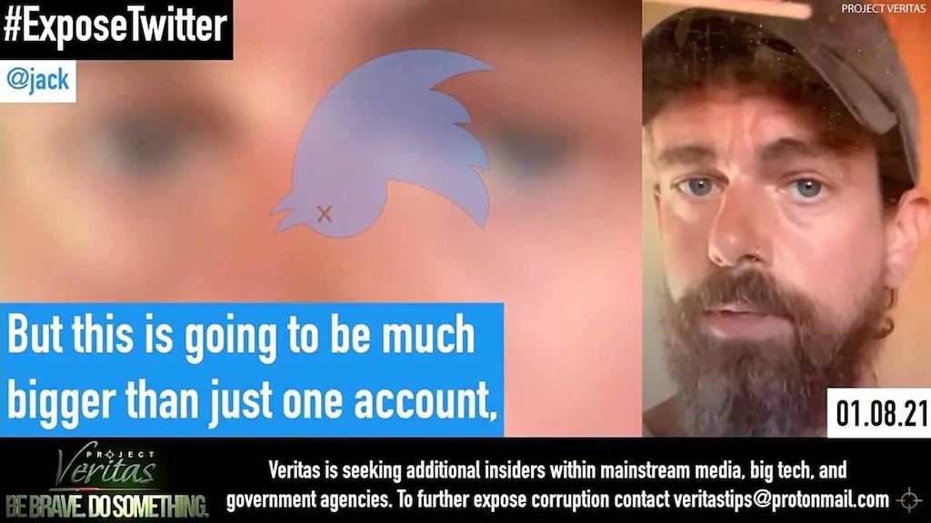 Twitter ‘whistleblower’ leaks video of Dorsey telling staff actions will be ‘much bigger’ than Trump ban