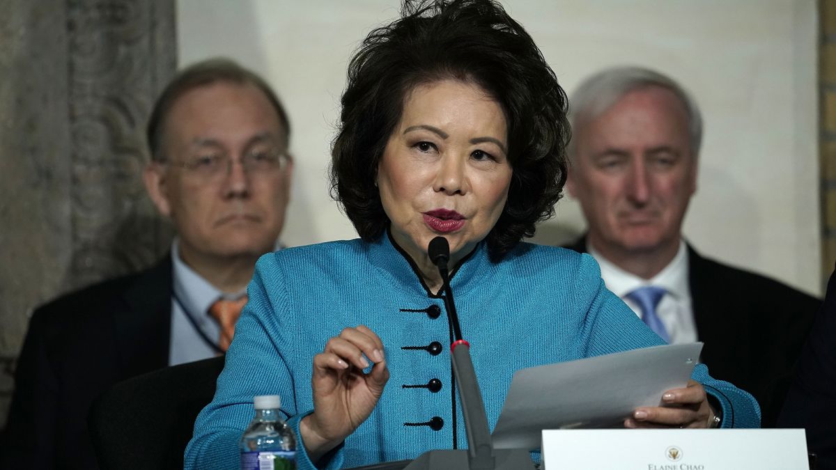 Transportation Secretary Elaine Chao is first Trump Cabinet member to quit after riot
