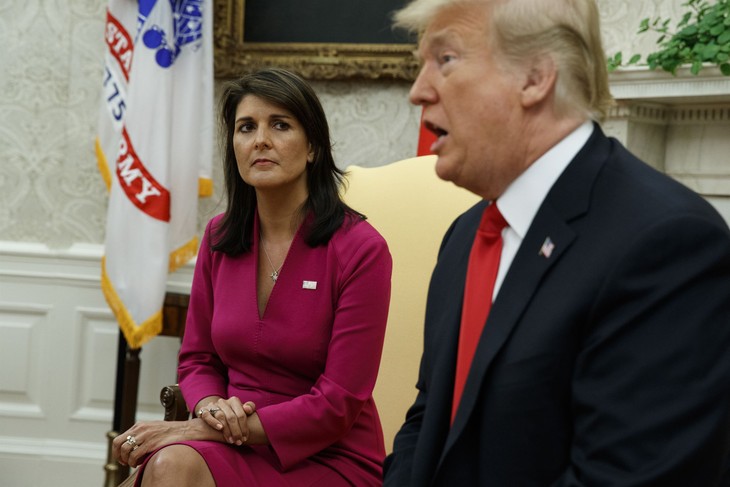 Nikki Haley Disowns Donald Trump