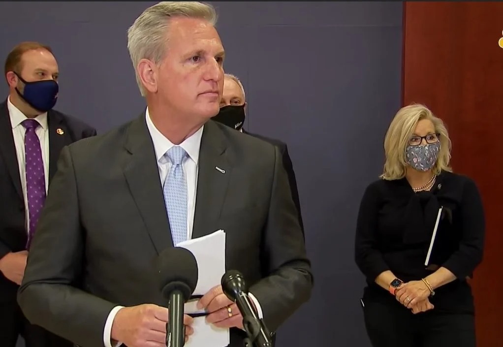 House Minority Leader Kevin McCarthy Announces Vote To Recall Liz Cheney From Leadership