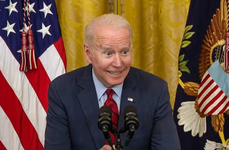 Biden’s bizarre behavior at press conference causes ‘Creepy Joe’ to trend on Twitter