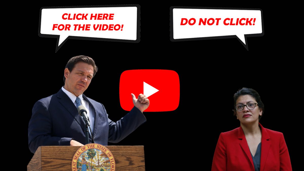 WEEKLY NEWS VIDEO: Ron DeSantis is a rising GOP star, Rashida Tlaib wants to defund ICE & DHS for being terrorists, and the GOP set to clash with the DOJ over Georgia voting law!