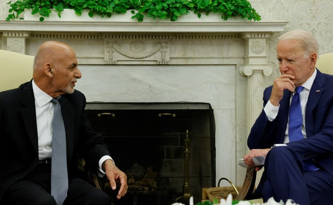 Biden pressed Afghan president to change ‘perception’ that Taliban was winning, ‘whether true or not’