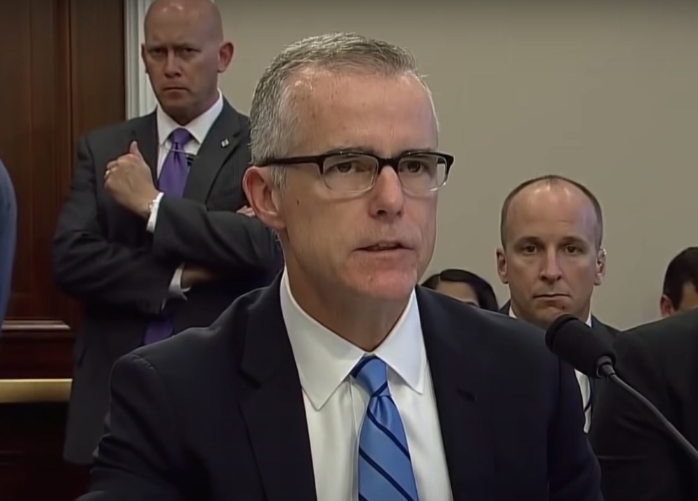 Biden Administration Awards Disgraced Russia Collusion Hoaxer Andrew McCabe With $200K Pension