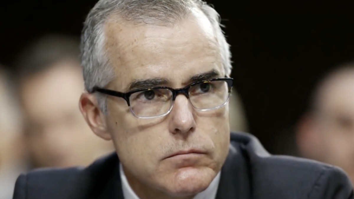 Disgraced FBI No. 2 Andrew McCabe Calls For Feds To Treat ‘Mainstream’ Conservatives Like Domestic Terrorists