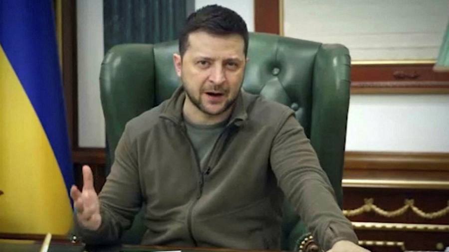 Zelensky virtual address raises pressure on Biden