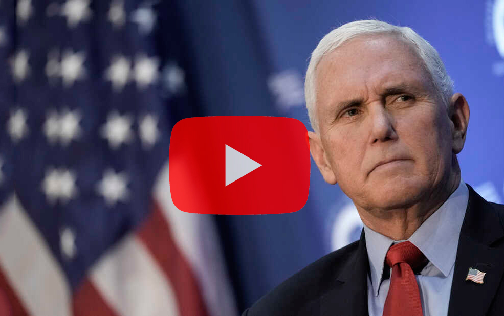 WEEKLY NEWS VIDEO: GDP shrinks like Biden’s poll numbers, Democrats in disarray about midterm legislative strategy, and former Vice President Pence launches bold forward-looking agenda for America!