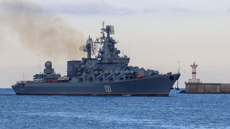 Ukrainian Attack On Russian Missile Cruiser Moskva Is The Largest Warship Sunk Since WWII