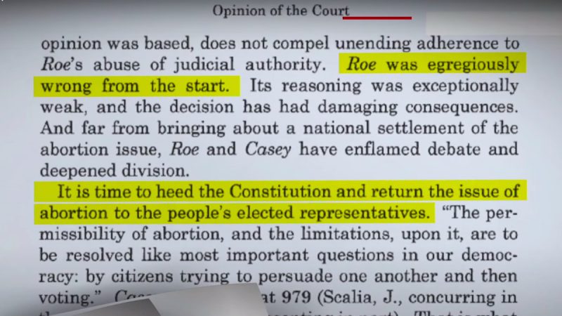 The Constitutional Crisis That Roe v. Wade Set In Motion Is Now Upon Us