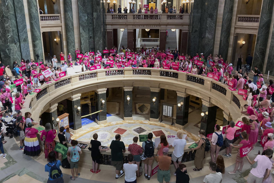 ‘Planned Parenthood Insurrectionists’: Abortion Supporters Take Over Wisconsin Capitol Building