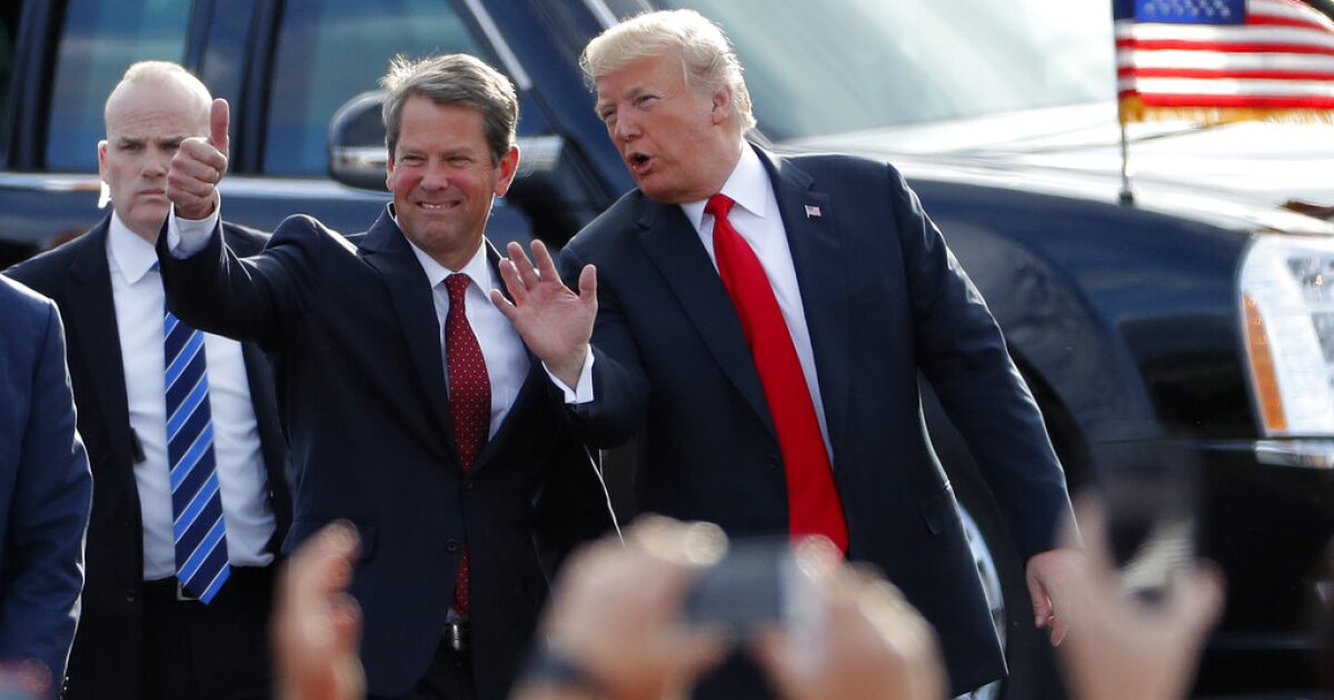 Georgia congressional runoff race turns into Trump-Kemp proxy war