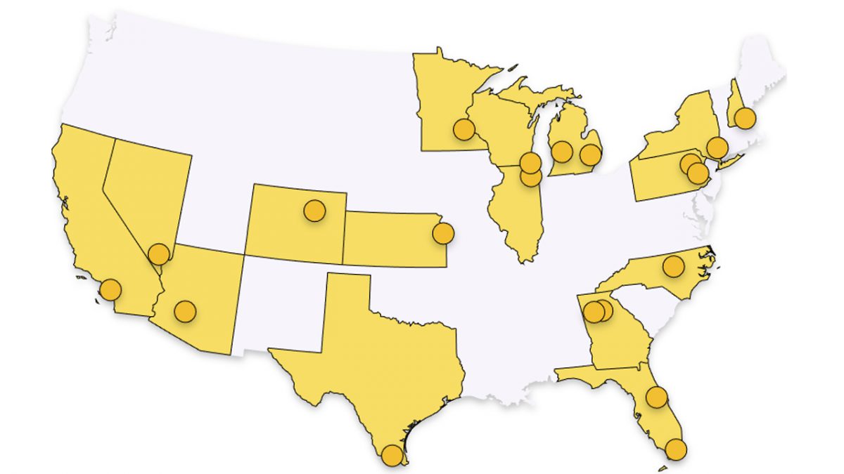 The 20 counties that will decide the midterms