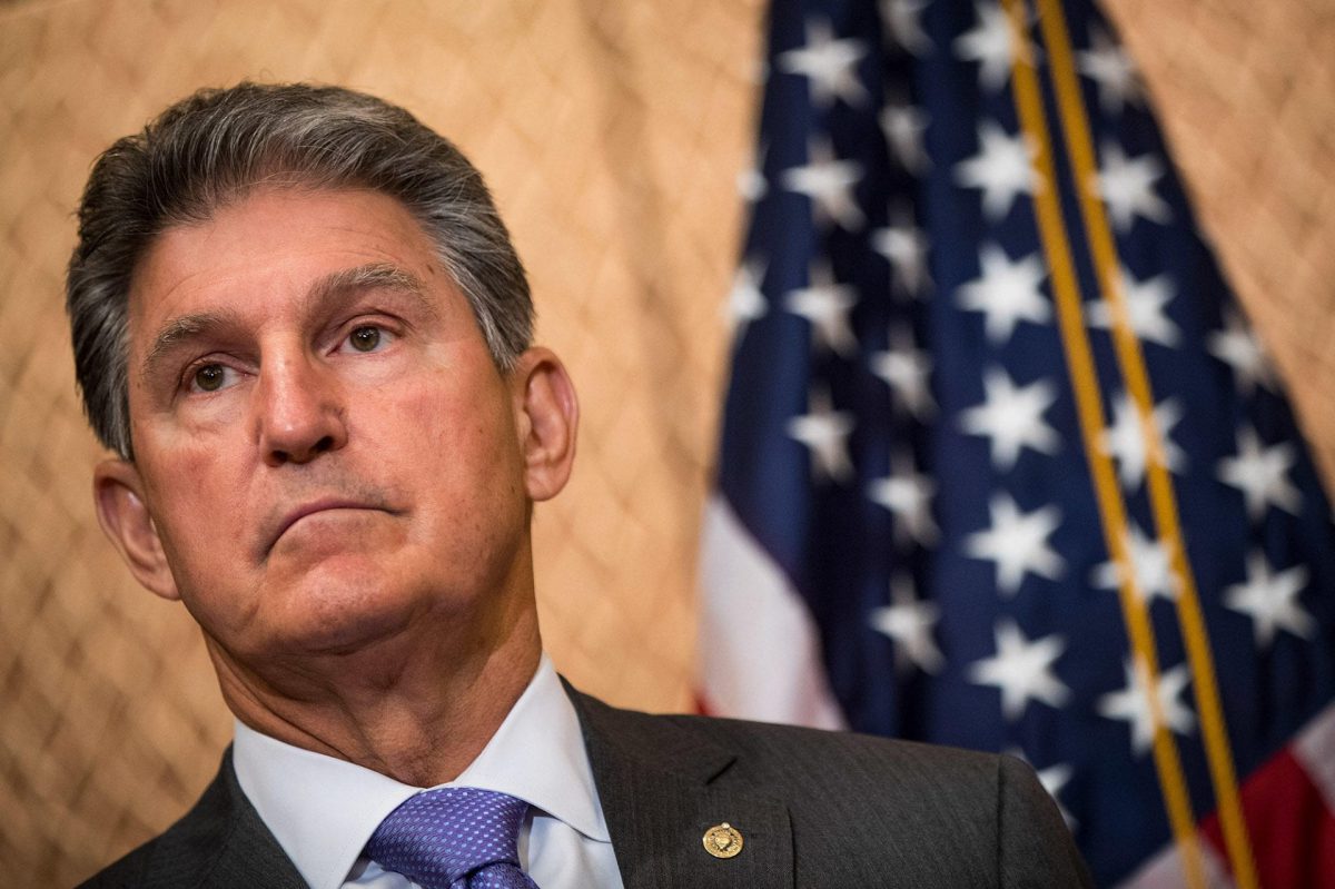 Manchin won’t support spending on climate change in economic legislation