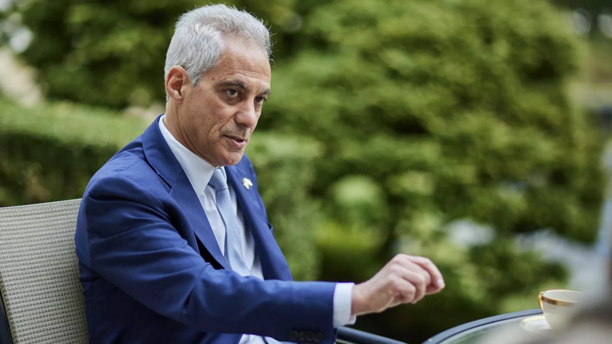 Ambassador Rahm Emanuel spars with Russia and China