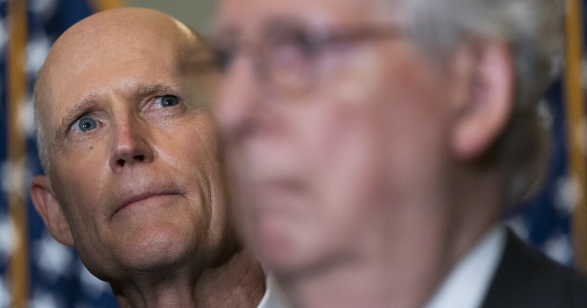 Rick Scott’s feud with McConnell resurfaces following ‘candidate quality’ remark