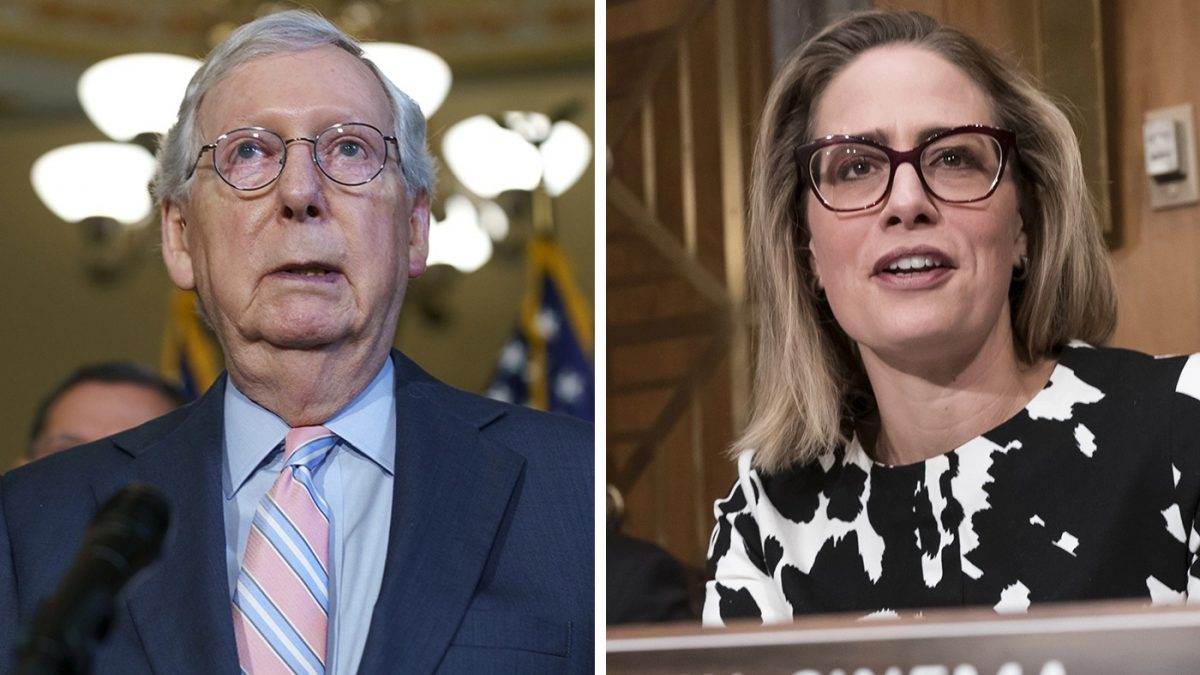 McConnell cozies up to Sinema ahead of next Congress