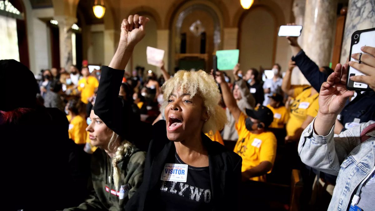 Chaos hits LA city council following audio of racist comments