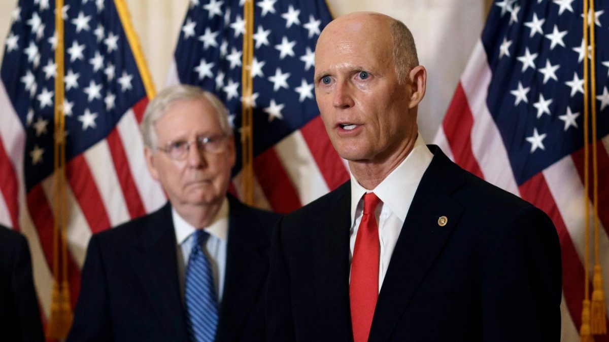 Rick Scott mum on run for majority leader if Republicans take control of Senate