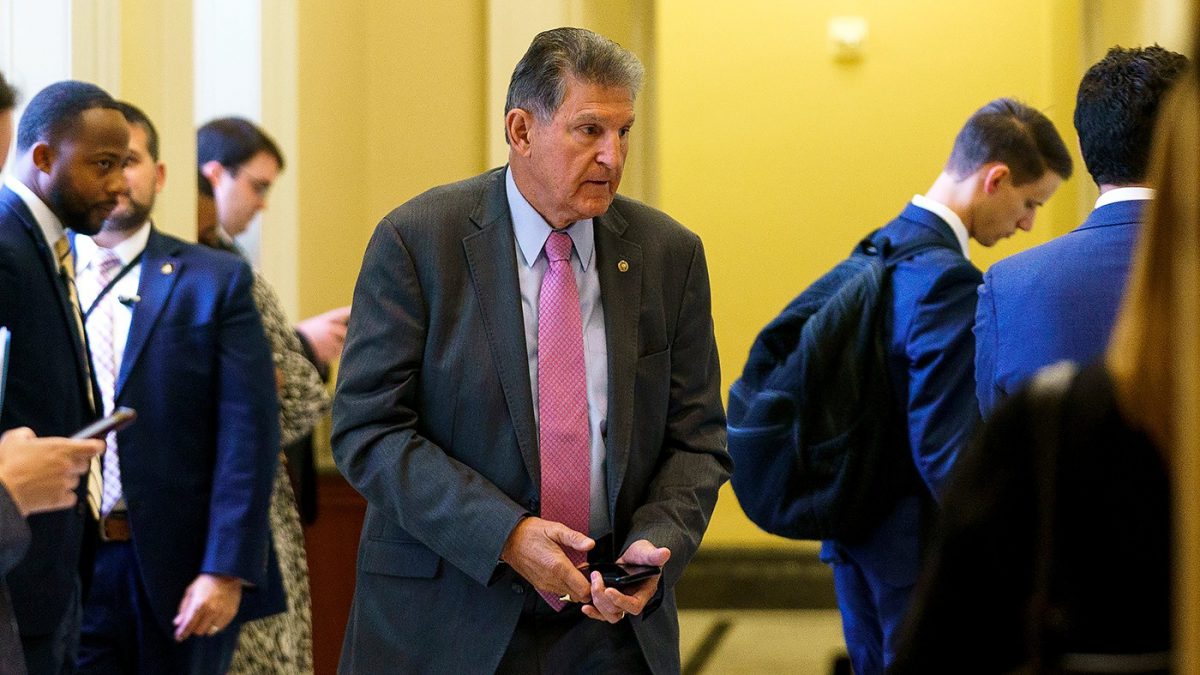 Manchin sidesteps questions on leaving Democratic Party: ‘I’ll let you know later’