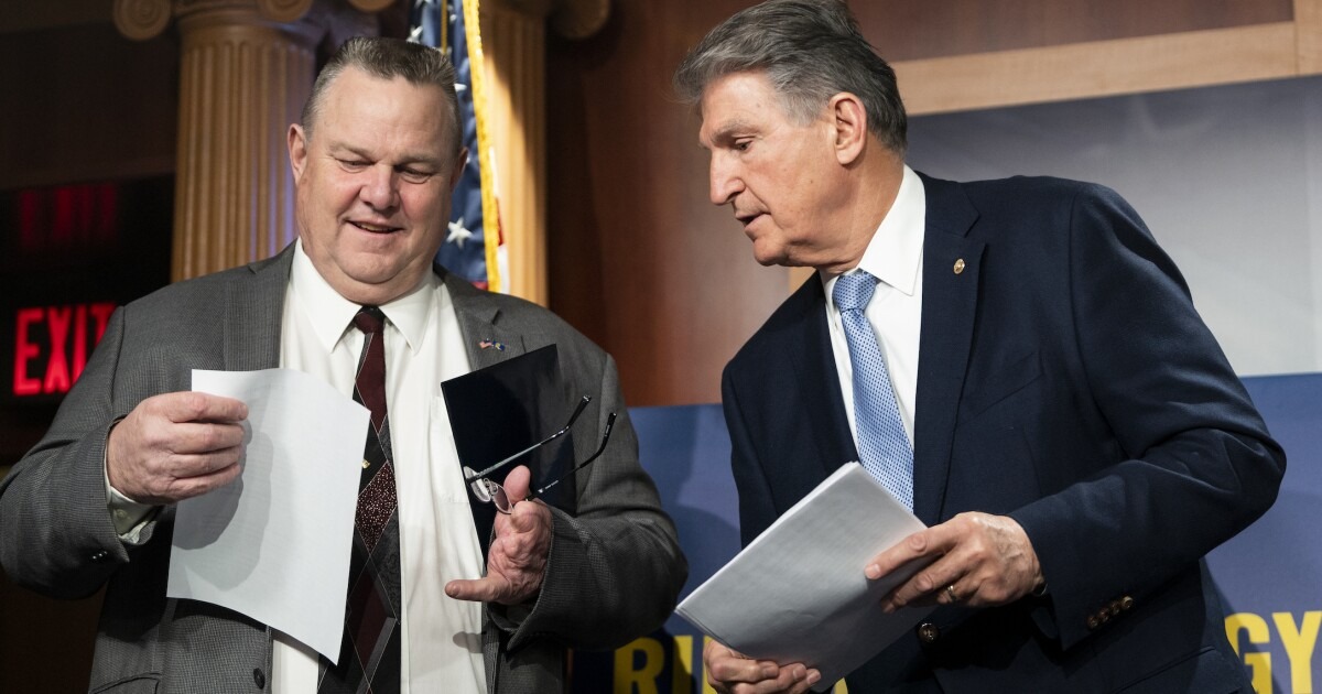 Democrats trying to convince Joe Manchin and Jon Tester to stay in Senate ahead of 2024
