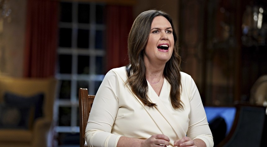 Sarah Huckabee Sanders’ Response to Joe Biden’s SOTU Fever Dream Hit all the Right Notes