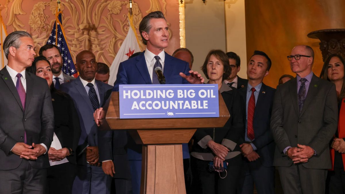 California takes aim at Big Oil with new price gouging law