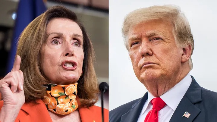 Nancy Pelosi roasted over Trump indictment tweet saying he has a right ‘to prove innocence’ at trial