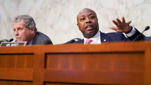 Tim Scott gets Senate GOP nudge for 2024 bid