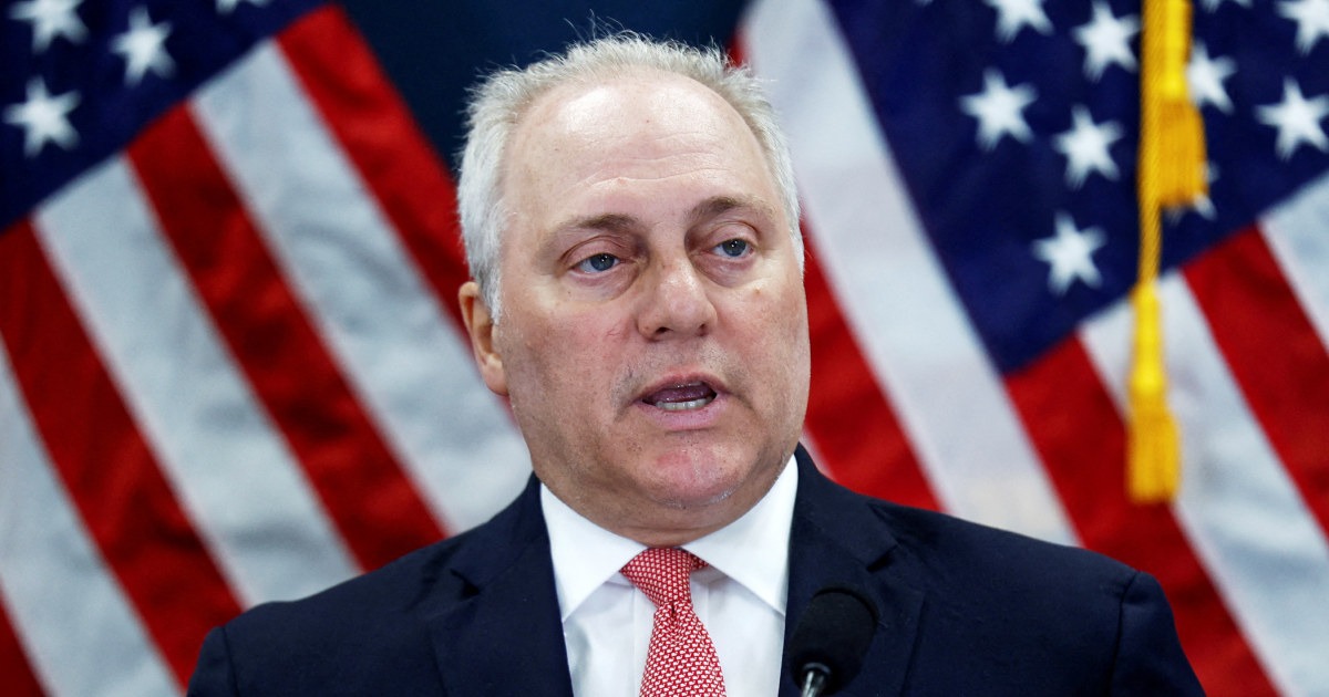 House Majority Leader Steve Scalise says he is being treated for cancer