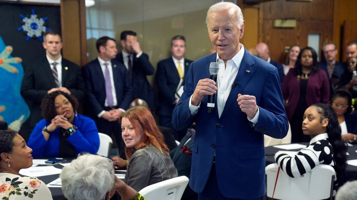 Biden: Economy is fine and polls are wrong