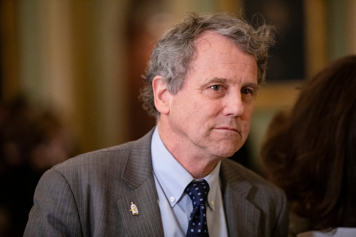 Embattled Dem Sherrod Brown Bails on Democratic Convention. Why?