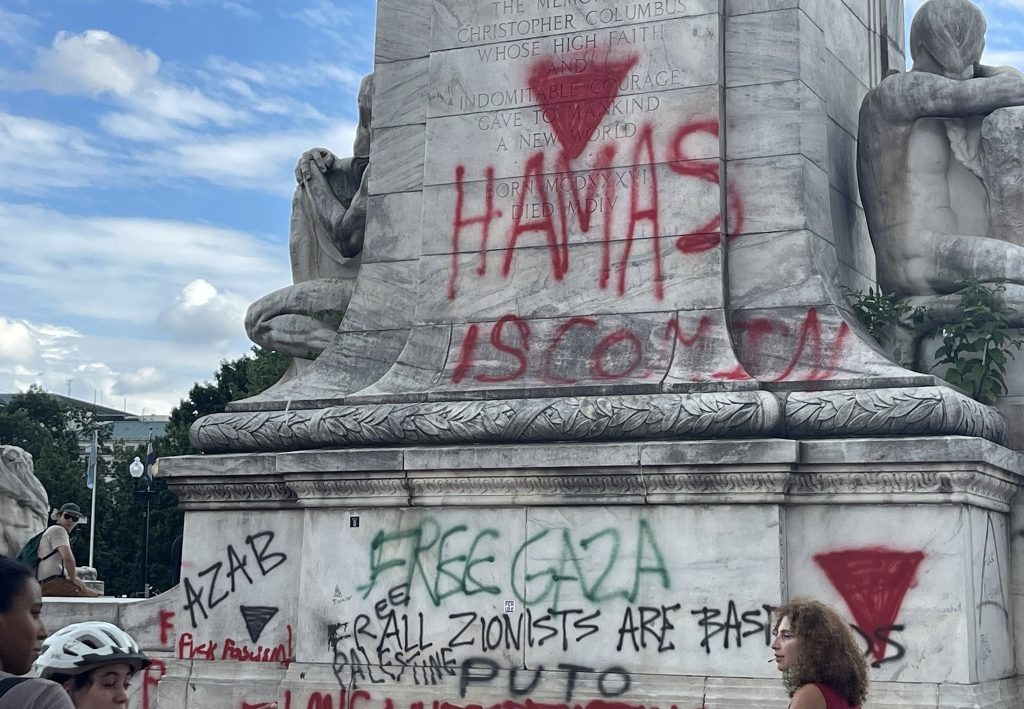 Anti-Israel Protester Arrested for Defacing Union Station During Netanyahu’s Summer Visit