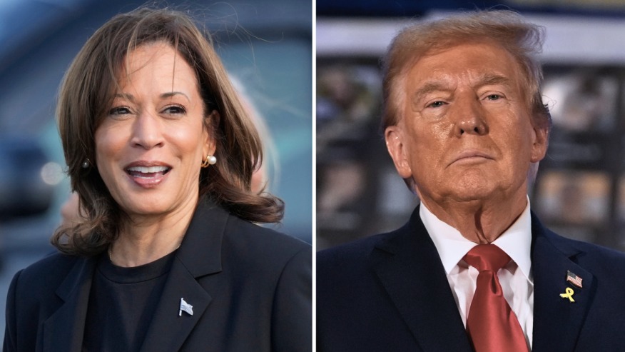 Harris, Trump locked in virtual dead heat in major swing states