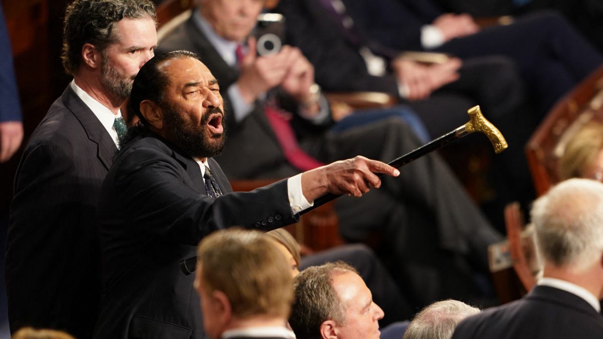 Axelrod calls Al Green ‘despicable’ for Trump address protest